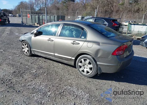 2008 Honda Civic Lx из США, поврежденный, VIN 2HGFA16538H354412